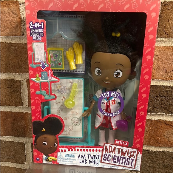 Lab Doll - Black Hair - Picture 1 of 1